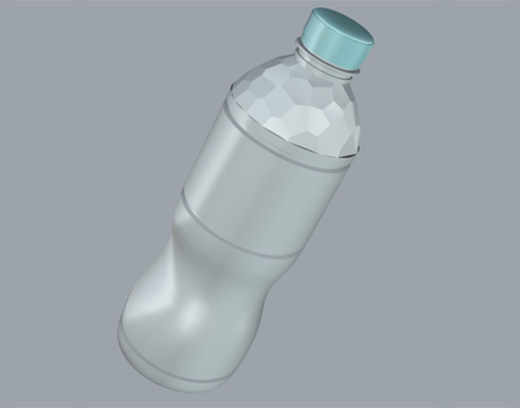 ボトルのカット表現